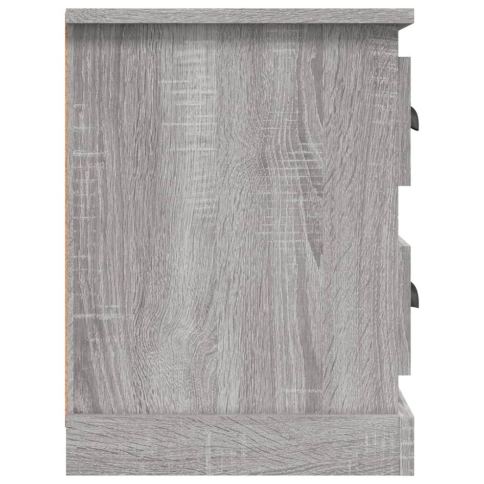 Mueble de TV madera contrachapada gris Sonoma 102x35,5x47,5
