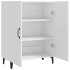 Aparador de madera contrachapada blanco 70x34x90