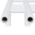Radiador toallero de baño en forma de E 600 x 1200