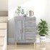 Aparador de madera contrachapada gris Sonoma 69,5x34x90