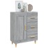 Aparador de madera contrachapada gris Sonoma 69,5x34x90