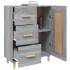 Aparador de madera contrachapada gris Sonoma 69,5x34x90