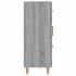 Aparador de madera contrachapada gris Sonoma 69,5x34x90