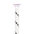 Cuerda para barco trenzada poliéster blanco 16 mmx50