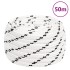 Cuerda para barco trenzada poliéster blanco 16 mmx50