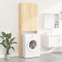 Armario de lavadora color roble Sonoma 64x25,5x190