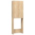 Armario de lavadora color roble Sonoma 64x25,5x190