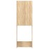 Armario de lavadora color roble Sonoma 64x25,5x190