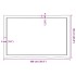 Tablero de mesa madera maciza borde natural 100x60x(2-4)