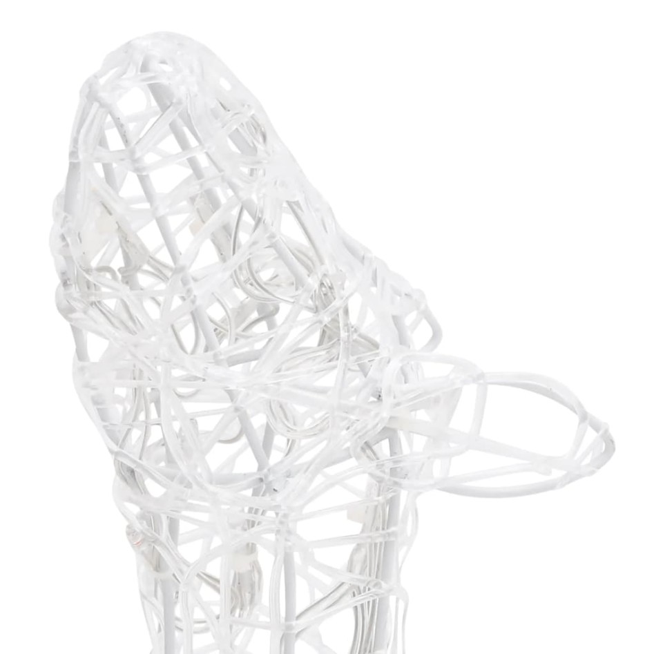 Familia de renos de Navidad acrílico 300 LEDs