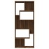 Estantería madera contrachapada color roble marrón 67x24x161