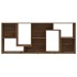 Estantería madera contrachapada color roble marrón 67x24x161