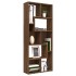 Estantería madera contrachapada color roble marrón 67x24x161