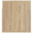 Mesitas de noche de pared 2 uds color roble Sonoma 50x36x40