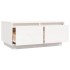 Mesa de centro de madera maciza de pino blanco 80x50x35