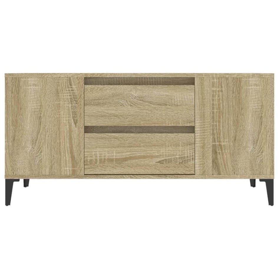 Mueble para TV madera contrachapada roble Sonoma 102x44,5x50