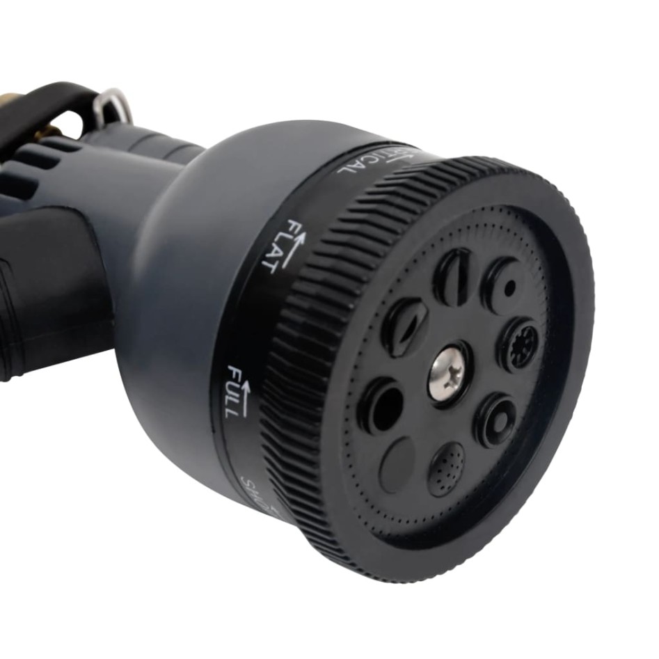 Manguera jardín y pulverizador acero inoxidable plata 14mm 30