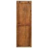Percheros de pared 2 uds madera maciza reciclada 36x3x110