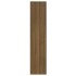 Estantería madera contrachapada marrón roble 60x30x135
