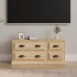 Mueble para TV madera contrachapada roble Sonoma 100x35,5x45