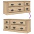 Mueble para TV madera contrachapada roble Sonoma 100x35,5x45