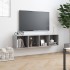 Estantería/mueble para TV gris hormigón 143x30x36