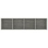 Estantería/mueble para TV gris hormigón 143x30x36