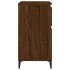 Aparador madera contrachapada marrón roble 60x35x70