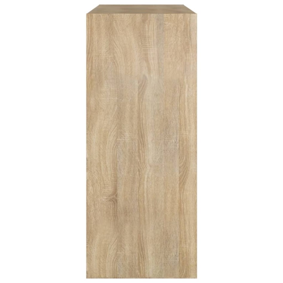 Estantería/divisor de espacios color roble Sonoma 80x30x72