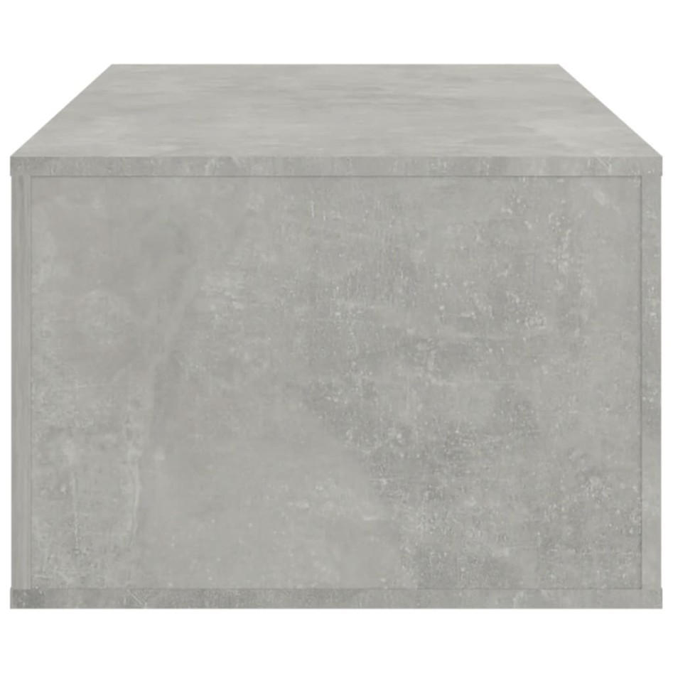 Mesa de centro madera contrachapada gris hormigón