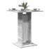 Mesa de bistró madera contrachapada gris Sonoma 60x60x75