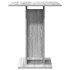 Mesa de bistró madera contrachapada gris Sonoma 60x60x75