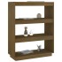 Estantería/divisor espacio madera pino marrón miel 80x35x103