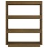 Estantería/divisor espacio madera pino marrón miel 80x35x103