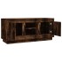 Mueble para TV madera contrachapada roble ahumado 102x35x45