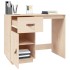 Escritorio de madera maciza de pino 95x50x75