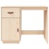 Escritorio de madera maciza de pino 95x50x75