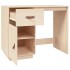 Escritorio de madera maciza de pino 95x50x75