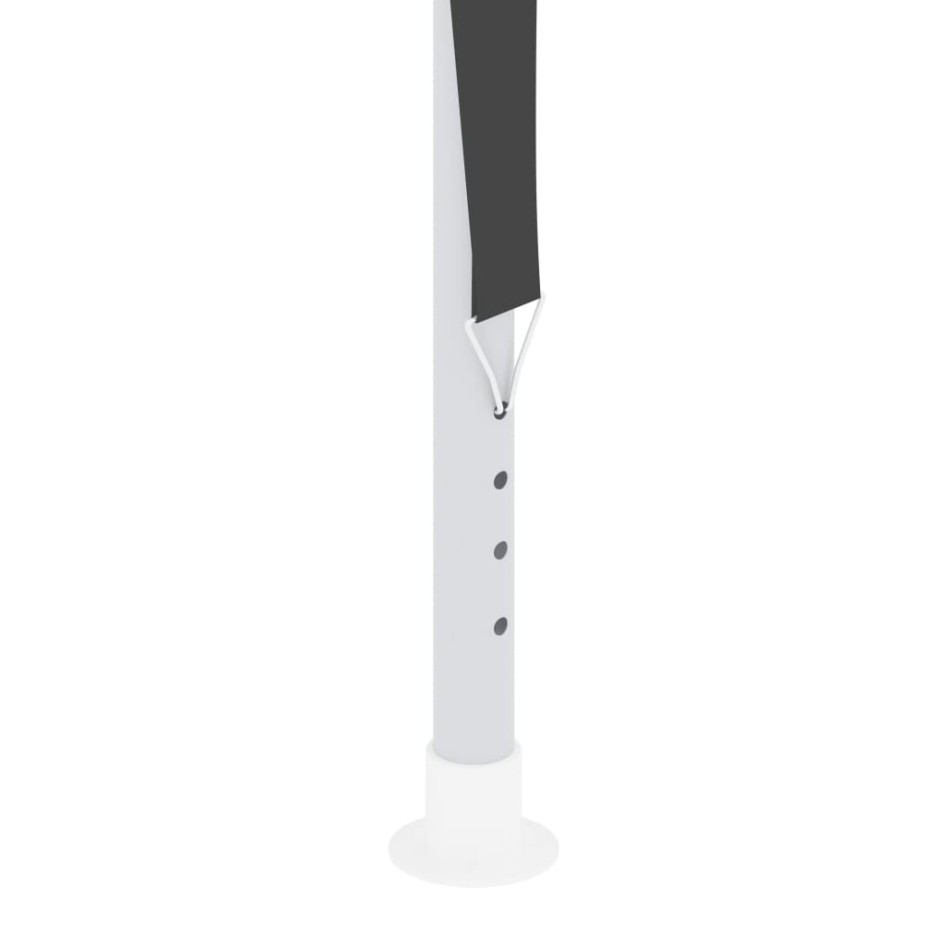 Carpa profesional para fiestas con paredes gris 90 g/m² 2x2