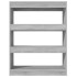 Estantería madera contrachapada gris Sonoma 80x30x103