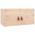 Armario de pared de madera maciza de pino 60x30x30