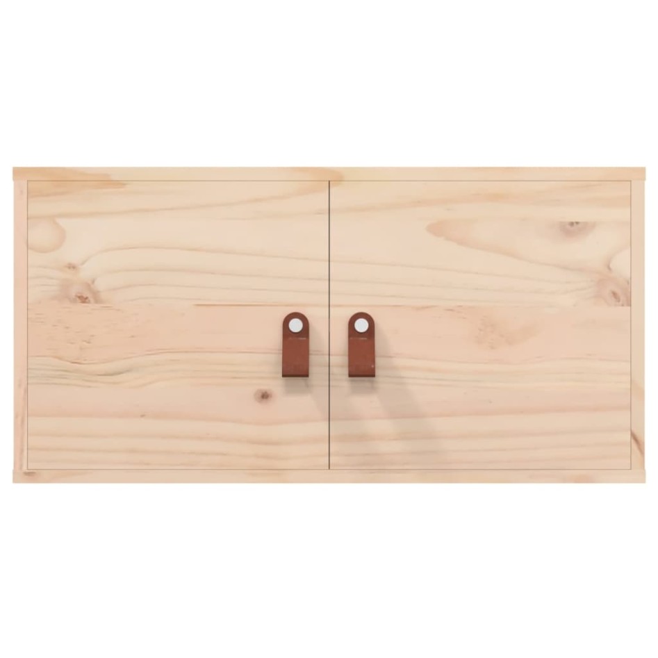 Armario de pared de madera maciza de pino 60x30x30