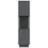 Estantería/divisor de espacios madera pino gris 80x25x101