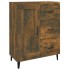 Aparador madera contrachapada color roble ahumado 69,5x34x90