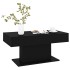 Mesa de centro madera contrachapada negro 96x50x45