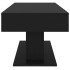 Mesa de centro madera contrachapada negro 96x50x45