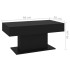 Mesa de centro madera contrachapada negro 96x50x45