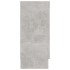 Vitrina de madera de ingeniería gris 120x30,5x70
