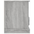Mueble para TV madera contrachapada gris Sonoma 93x35,5x45