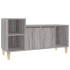 Mueble de TV madera contrachapada gris Sonoma 100x35x55